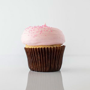Pink Vanilla Cupcake